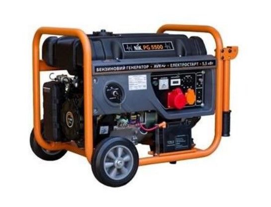 Бензиновий генератор NiK PG 8300 (7,7 кВт) 6937 фото
